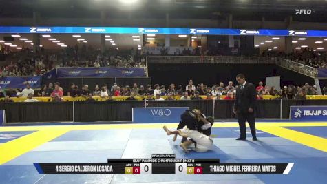 4 Sergio Calderón Losada vs Thiago Miguel Ferreira Matos 2026 Pan Kids Jiu-Jitsu IBJJF Championship
