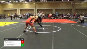 Match - Marcos Jimenez, Smash Gyms/Evergreen Valley vs Jake Richardson, Young Guns