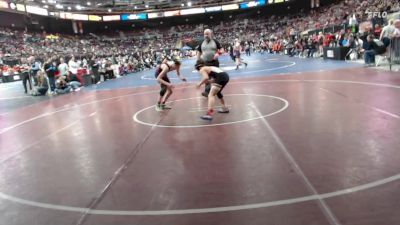 3A 98 lbs Quarterfinal - Daniel Duke, Declo vs Stetson Nicodemus, New Plymouth