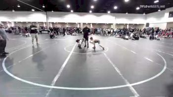 76 lbs Semifinal - Mason Brown, Panhandle Allstars: JR vs Aidan Carver, Olympia National