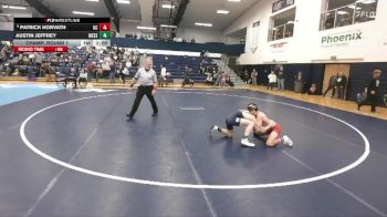 125 lbs Champ. Round 1 - Austin Jeffrey, Messiah vs Patrick Horvath, Kings