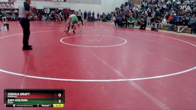 172 lbs Cons. Round 3 - Joshua Kraft, Marshall vs Sam Holman, Edina