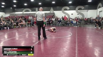 90 lbs Round 1 (8 Team) - Anthony Curlo, M2 Blue (NJ) vs Rex Lancaster, LAW/Crass Wrestling(WI)