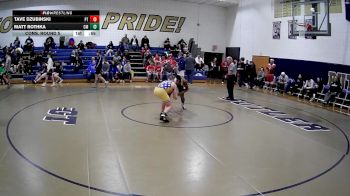 145 lbs Cons. Round 5 - Matt Rothka, Canon McMillon vs Tave Dzubinski, Peters Township