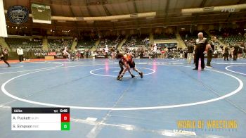 55 lbs Final - AJ Puckett, Alpha Elite vs Sawyer Simpson, Salina Wrestling Club