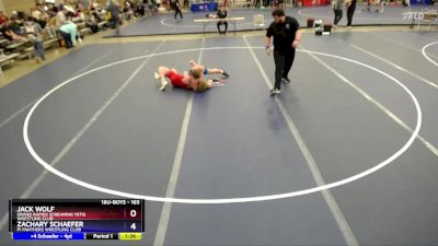 165 lbs 3rd Place Match - Jack Wolf, Grand Rapids Screaming Yetis Wrestling Club vs Zachary Schaefer, PI Panthers Wrestling Club