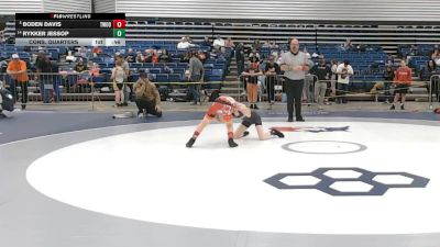 70 lbs Cons. Quarters - Rykker Jessop vs Boden Davis, Threestyle Wrestling Of Oklahoma