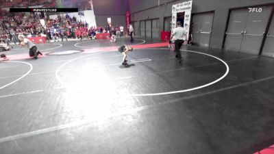 72 lbs Semifinal - Chase Holzbauer, Mollitium Wrestling Club vs Adler Steffens, B.A.M Training Center