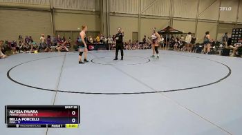 190 lbs Placement Matches (16 Team) - Alyssa Favara, Pennsylvania Blue vs Bella Porcelli, Iowa