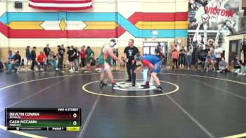 285 lbs Cons. Round 1 - Devlyn Cowan, Douglas vs Cash McCann, Pinedale