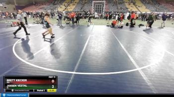 106 lbs Cons. Round 3 - Jaxsen Vestal, IA vs Brett Kiecker, MN