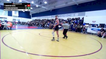 157 lbs Cons. Round 3 - Jayden Espinoza, Rancho Cucamonga vs Marcos Nava, Barstow
