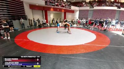 215 lbs Semifinal - Coleman Iker, Standfast Wrestling Club vs Elijah Mares, Oklahoma