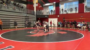 126 lbs Cons. Round 3 - Maxwell Valentine, Dubuque Senior vs Hudson Kensinger, Linn-Mar