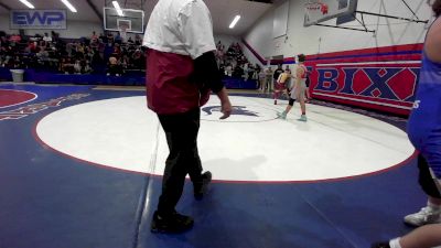 112 lbs Rr Rnd 3 - Bentley Tumleson, Fort Gibson vs Ethan Hillis, Cleveland