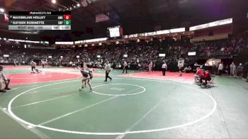 100 lbs Champ. Round 2 - Kayden Robinette, EMPA vs Maximilian Holley, AWRA