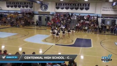Centennial High School - Centennial High School [2022 Junior Varsity - Song/Pom - Novice Day 1] 2022 USA Southern California Regional II