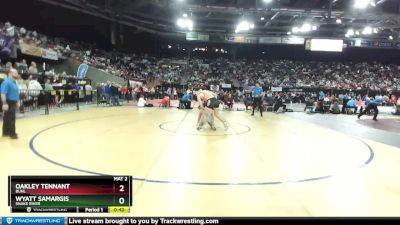 3A 170 lbs Cons. Semi - Wyatt Samargis, Snake River vs Oakley Tennant, Buhl