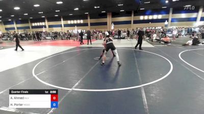 157 kg Quarterfinal - Armaan Ahmed, Silverback WC vs Hadley Porter, Mogollon