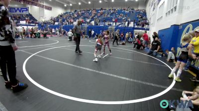 47-51 lbs Semifinal - Avery Rosas, OKC Saints Wrestling vs Lily Wolfe, Standfast