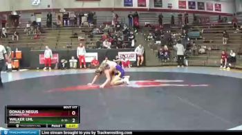 197 lbs Champ. Round 2 - Walker Uhl, Ashland vs Donald Negus, Colorado Mesa