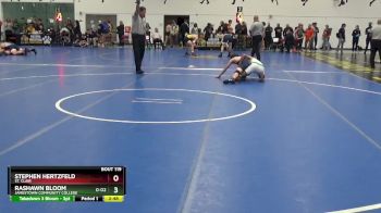 125 Freshman/Soph Cons. Round 2 - Stephen Hertzfeld, St. Clair vs Rashawn Bloom, Jamestown Community College