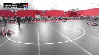 115 lbs Quarterfinal - Kashton Larson, Top Dawgs Wrestling vs Lincoln Volkman, Wrestling Factory