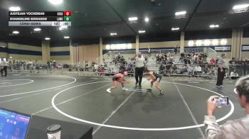 88 lbs Consolation - Justejah Yockeman, Golden Backs MRTC vs Evangeline Edwards, Lawc