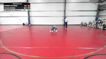 85 lbs Rr Rnd 3 - Dominik Coleman, Team Shutt Dethrone vs Collin Artman, Quest School Of Wrestling MS