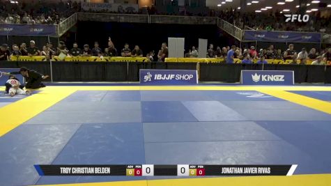 Troy Christian Belden vs Jonathan Javier Rivas 2026 Pan Kids Jiu-Jitsu IBJJF Championship
