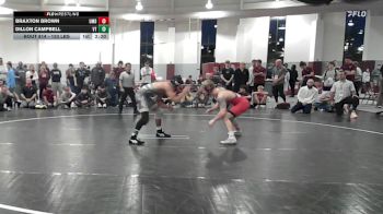 133 lbs Final - Braxton Brown, Maryland vs Dillon Campbell, Virginia Tech
