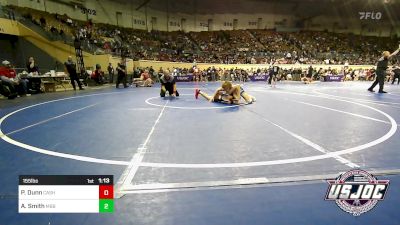 155 lbs Round Of 64 - Paxton Dunn, Cashion Youth Wrestling vs Augustus Smith, Mighty Bluebirds