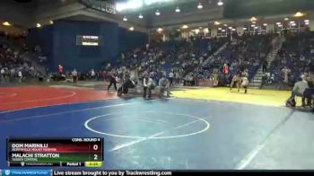 106 lbs Cons. Round 4 - Malachi Stratton, Sussex Central vs Dom Marinilli, Northfield Mount Hermon