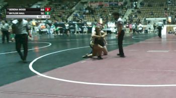 1-5A 165 Semifinal - Skylor Hall, Tallassee vs Serena Moss, Dadeville High School