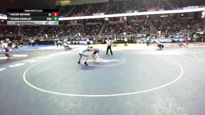 II-145 lbs Quarterfinal - Ethan Badillo, Nanuet vs Jacob Mcvige, Honeoye Falls-Lima