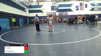 113 lbs Final - Sam Imes, Mill Valley vs Daniel Helmers, Goddard