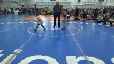 50 lbs Round 4 - Brady Radford, Ares Wrestling Club vs Nick Johnson, Untouchables 9u