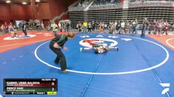83 lbs Champ. Round 1 - Pierce Maki, Touch Of Gold Wrestling Club vs Gabriel Uribe-Baldivia, Cowboy Kids Wrestling Club