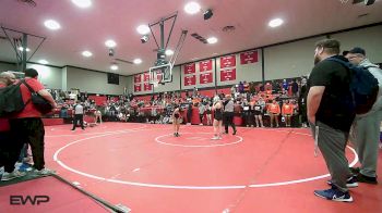 125 lbs Quarterfinal - Maci Pickle, Poteau vs Aiyanna Starr, Tulsa Hale