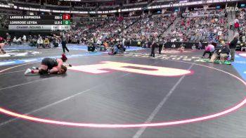 G235-4A Champ. Round 1 - Lorirose Leyba, La Junta Girls vs Larissa Espinosa, Ignacio Girls