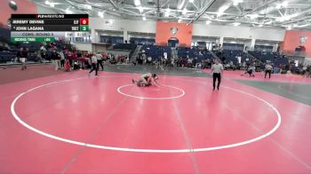174 lbs Cons. Round 5 - John Lagana, Trinity (CT) vs Jeremy Devine, St. John Fisher