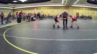 65 lbs Consi Of 8 #1 - KelleyAnne Bates, Redwood WC vs Maverick Paminto, Spring Hills WC