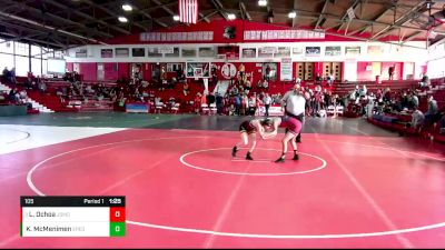 105 lbs Semifinal - Lluvia Ochoa, Berwyn-Cicero (Morton) vs Kennedy McMenimen, East Peoria