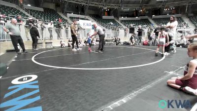 40 lbs Rr Rnd 2 - Maesa Brigge, SE Girls vs AJ Smith, SW Girls