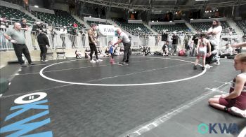 40 lbs Rr Rnd 2 - Maesa Brigge, SE Girls vs AJ Smith, SW Girls
