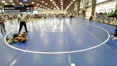 96 lbs Round 5 (3pm Friday) - Brayden Kuhlman, Westshore D.S. vs Owen Lloyd, Great Neck W.C