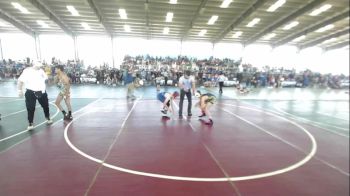 95 lbs Quarterfinal - Ricardo Poolaw, New Mexico Bad Boyz vs Mace Harris, Norwood