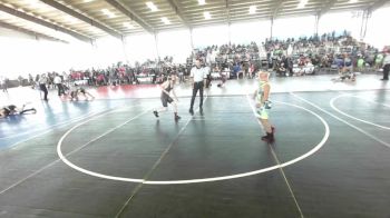 100 lbs Semifinal - Brayden Brown, Badlands Badgers vs Zayden Taylor, Independent