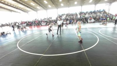 100 lbs Semifinal - Brayden Brown, Badlands Badgers vs Zayden Taylor, Independent