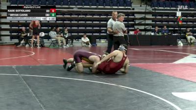 285 lbs Consi Of 4 - Kade Sottolano, Lock Haven vs Bryan Caves, Central Michigan